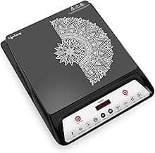 Lifelong 1800 Watt Induction Stove With Surge Protection, Electric Induction, 7 Preset Indian Menu Options, Auto Shut Off&Temperature Control with Voltage Protection, 1 Year Manufacturer's Warranty