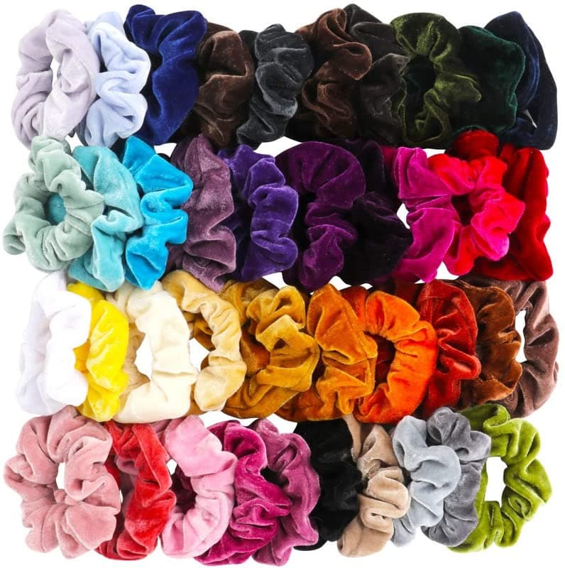 Staila 12 Pcs Hair Scrunchies Velvet Elastic Hair Bands Scrunchy Hair Ties Ropes Scrunchie for Women or Girls Hair Accessories