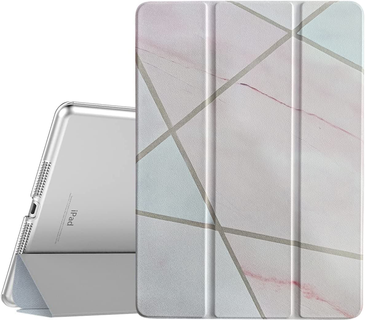 MOCA Case for iPad Air 11 Inch Case (M4 2026/M3 2025/M2 2024), iPad Air 5th Generation 2022/4th Gen 2020 10.9 Inch, Slim Hard Translucent Back Cover, Support Auto Wake/Sleep