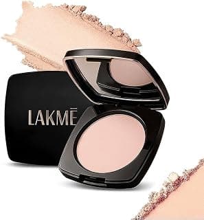 Lakme Forever Matte Compact, Smooth Finish, Lightweight Compact Powder That Lasts for 12 HrsFor A Natural Even Toned Look, Shell, 9g