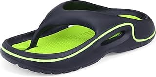 DOCTOR EXTRA SOFT Men's Premium Slippers with Soft Acupressure Foot Massager for Adult | Comfortable & Light Weight| Stylish & Anti-Skid | Casual Waterproof & Everyday Flip Flops for Gents & Boys D-544