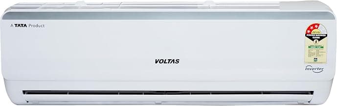 Voltas 1.5 Ton 3 Star, Inverter Split AC(Copper, 5-in-1 Adjustable Mode, Anti-dust Filter, 2024 Model,183 V VERTIS ELITE, White)