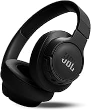 JBL Tune 770NC Wireless Over Ear ANC Headphones with Mic, Upto 70 Hrs Battery, Speed Charge : 5 min Charge Gives up to 3H of Playback, Customized EQ, Google Fast Pair, Dual Pairing, BT 5.3 (Black)
