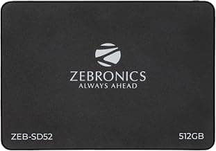 ZEB-SD52 SSD 512GB, SATA II and SATA III Interface, QLC, Silent Operation