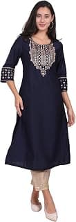W for Woman Embroidered Straight Kurta