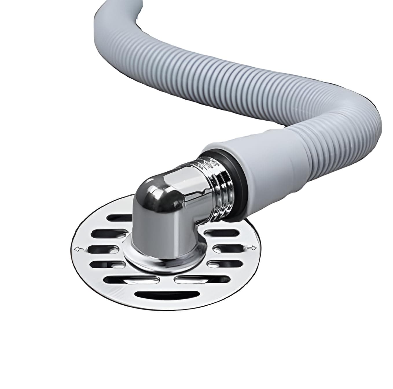 Rasdion Plastic Bathroom Floor Drain Connector Assembly Drainer for Washing Machine Outlet Pipe Connector (L-Model, Standard), 10 Cm X 10 Cm
