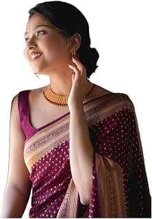 Avantika Fashion Women's Kanjivaram Soft Semi Silk Banarasi Sarees With Blouse Piece