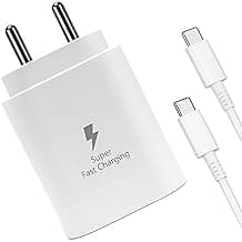 25W Type-C Charger & Cable Compatible with Samsung Galaxy S25, S24, S23, S22, S21(Ultra/Fe), M35, M36, M16, M06, M05, M56, A55 5G, A35 5G, A15, F15, F14(Z/S/A/M/F Series by APFEN®