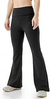 Boldfit Limitless Nyloflex Flare Pants for Woman Leggings for Women Full Length Stretchable Gym Pants for Women Workout Flare Pant for Yoga, Pilates, Gym for Daily Use Flared Palazzo for Woman