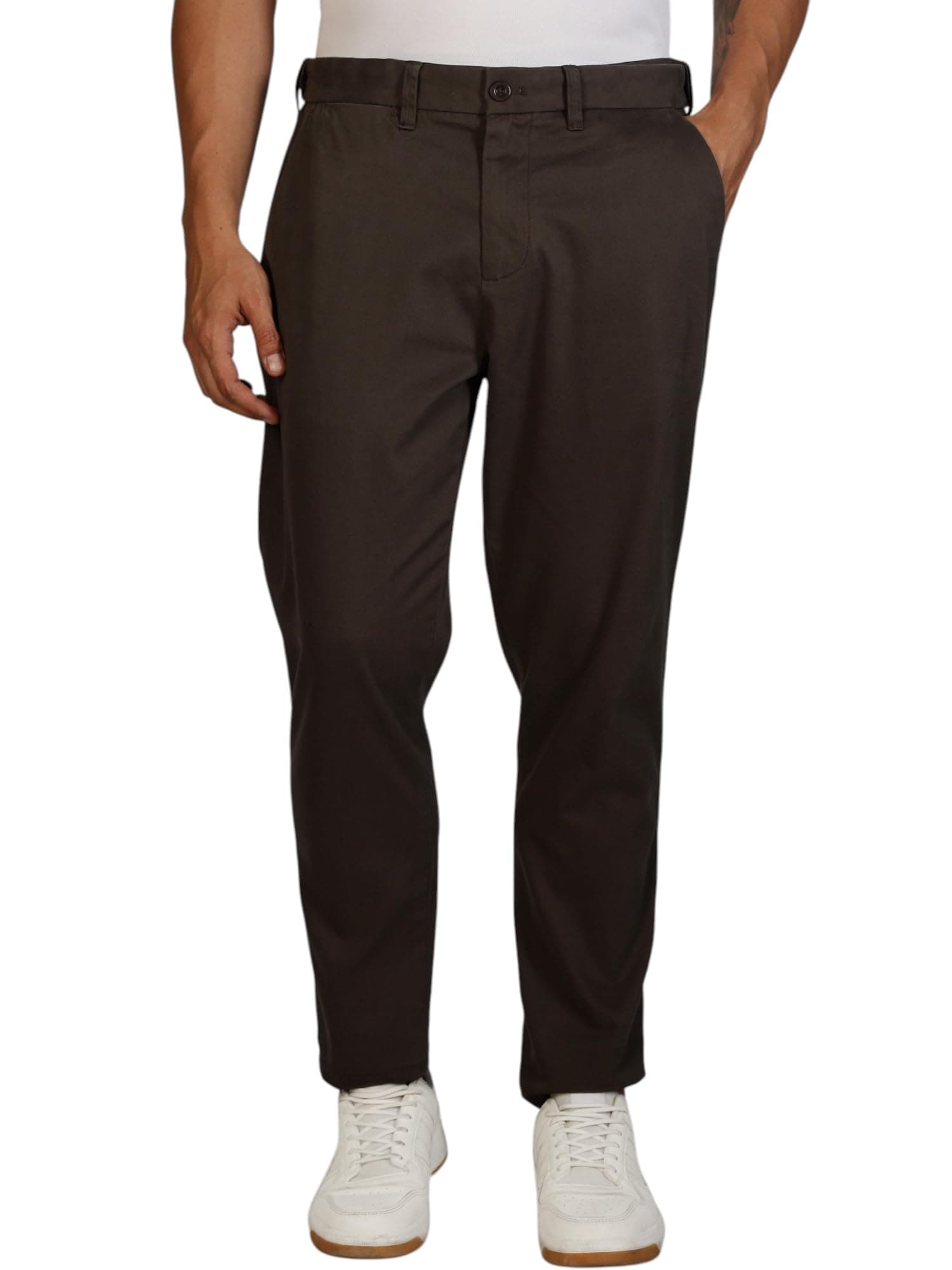 Thomas Scott | Men's | Slim Fit | Cotton Blend | Breathable Fabric | Stretchable Fabri | Casual | Semi Formal | Trouser | Chinos | Pants for Men