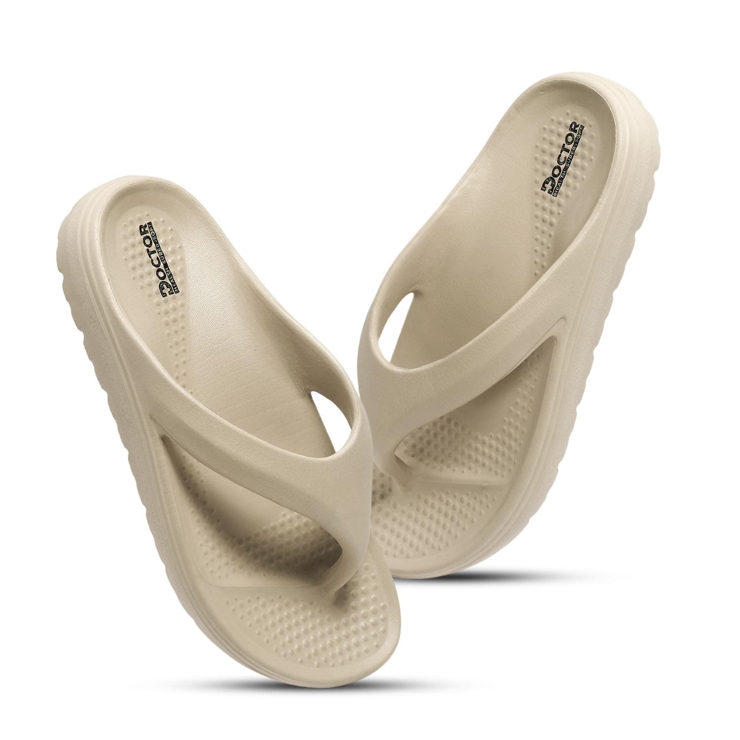 DOCTOR HEALTH SUPER SOFT Mahndi Floats women soft slippers with mild acupressure | Comfortable, stylish, and bright colorful flip flops | Lab tested Cushion and Bounce | Cushioned Footwear