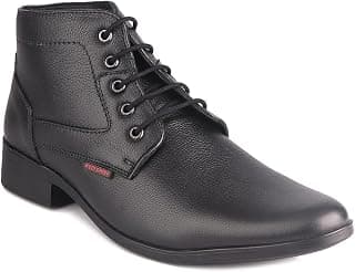 Red Chief Genuine Leather Formal Derby Boots for Men | Premium & Stylish Office Footwear | RC3545