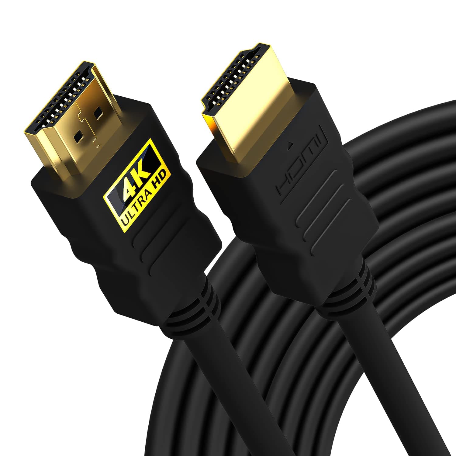 Sounce 3 Meter High-Speed HDMI Cable - Hdmi Arc Enabled | 64 Gbps | 4K 120Hz | 1080P 240Hz | Strong & Durable | Supports Up To 32 Audio Channels | Gold Plated | 3Meter, Black (Pack of 1)