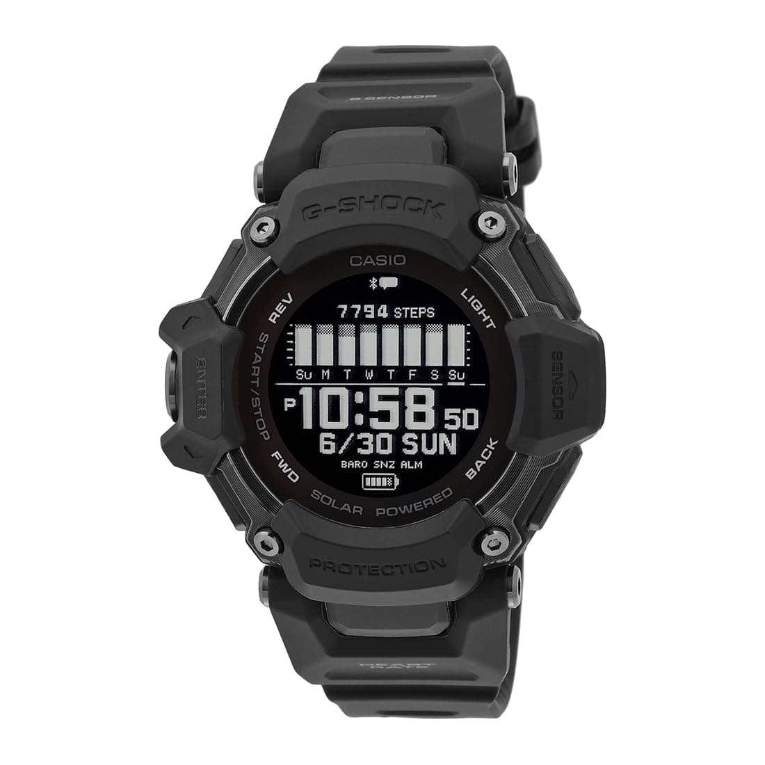Casio G-Shock GBD-H2000-1BDR Bluetooth Digital Black Dial Men (G1382)