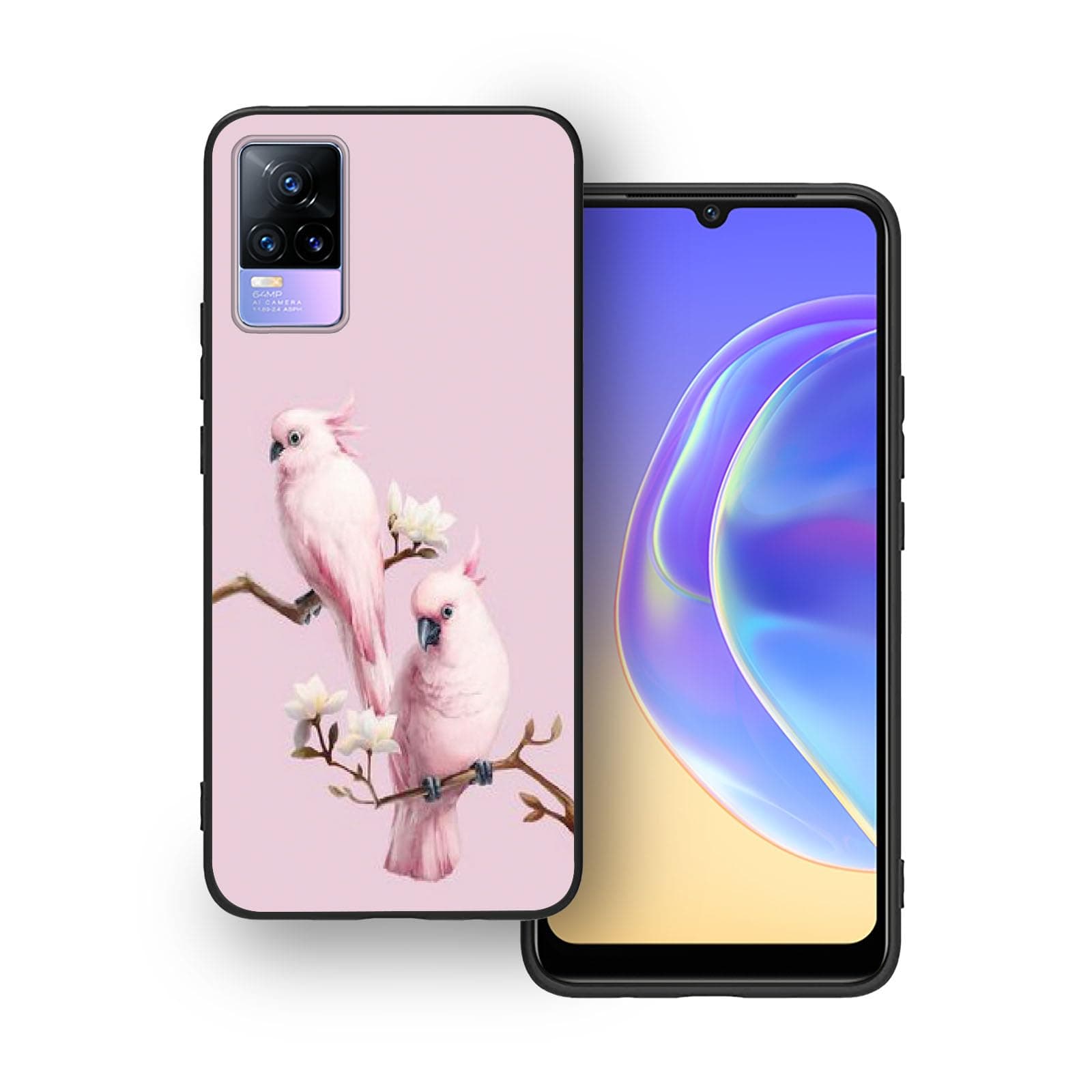 Amazon Brand - Solimo Designer Series UV Printed Soft Back Case Mobile Cover for Vivo Y73 | Vivo V21E 4G - D274
