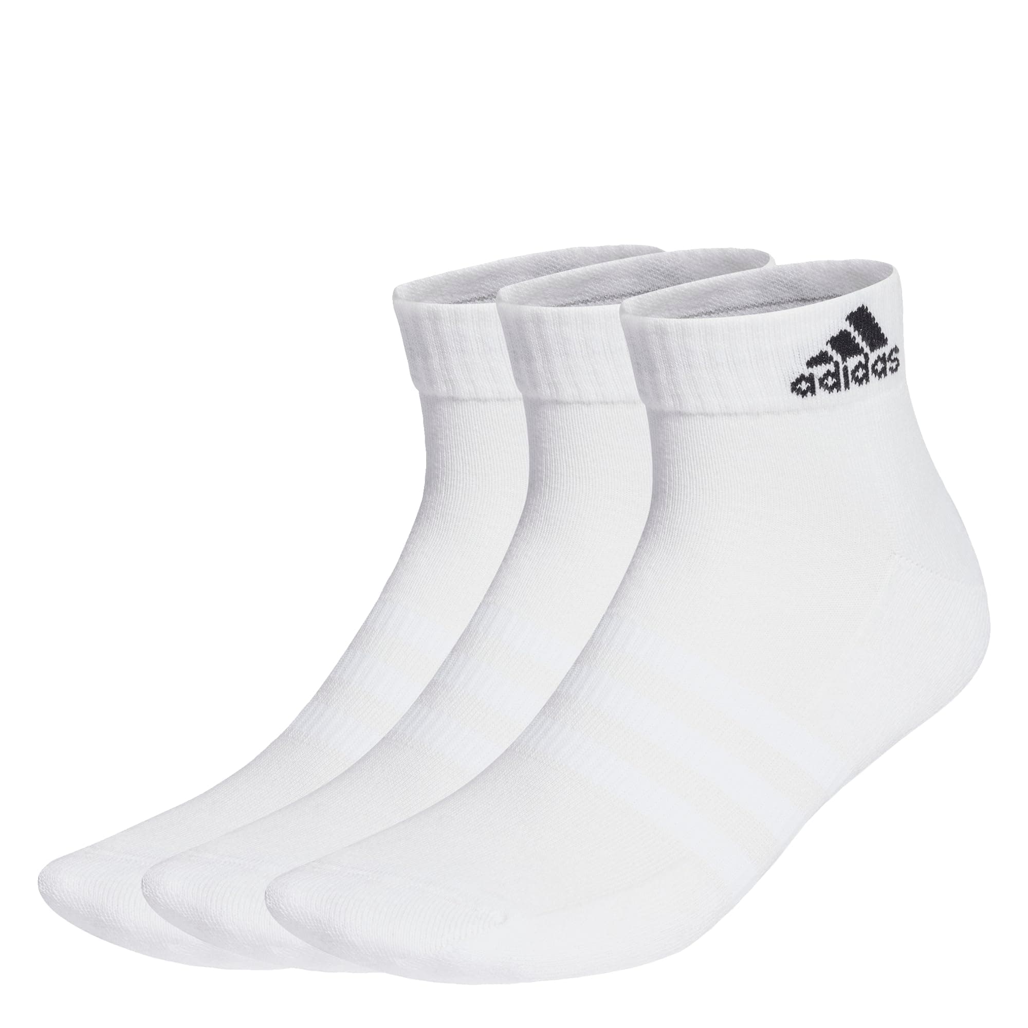 adidas unisex-adult Cushioned Sportswear Ankle Socks 3 Pairs Socks
