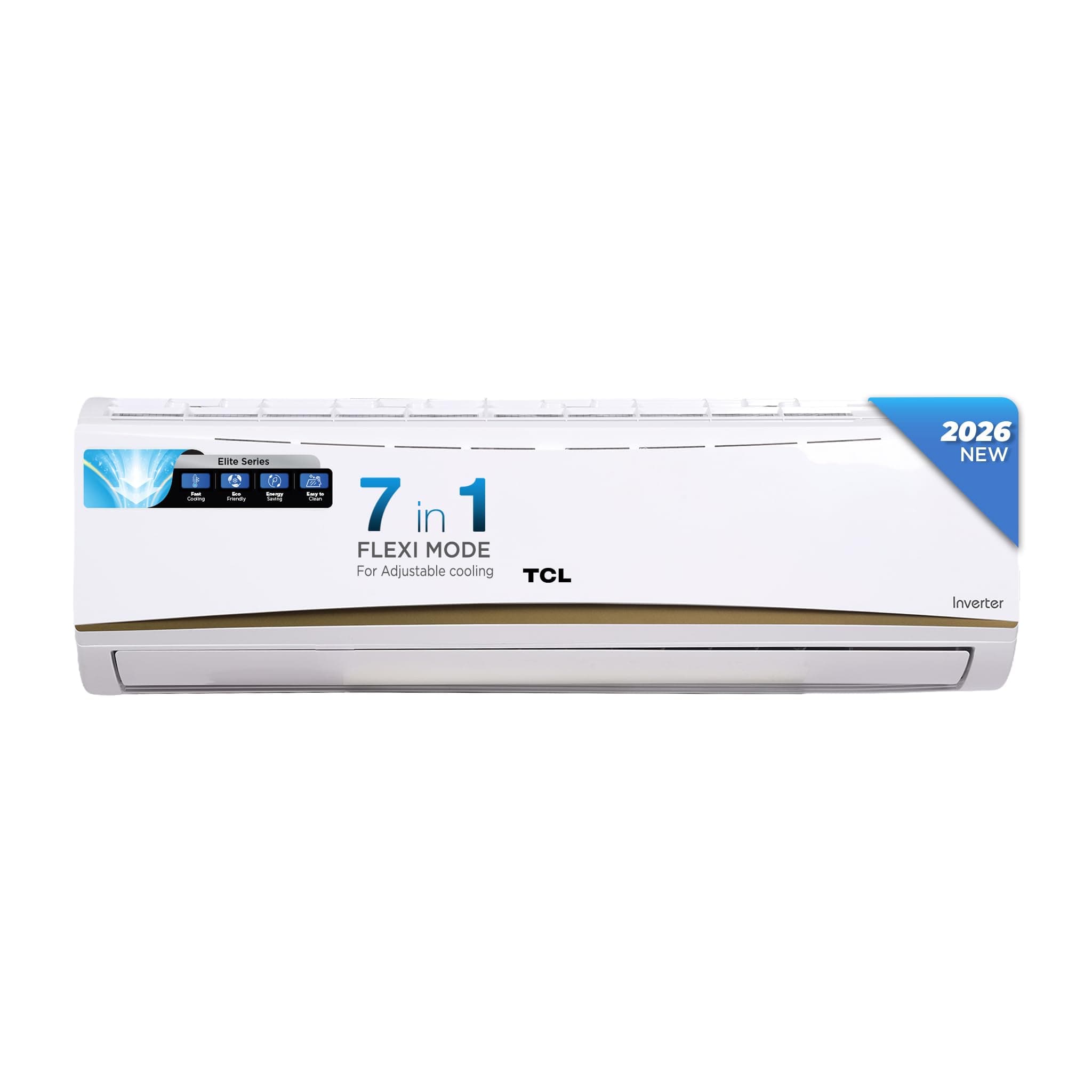 TCL 1.5 Ton 5 Star Split Inverter AC (18AMEV5, White)