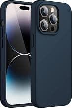 ExpressB® for iPhone 15 Pro Max Case Cover Matte Finish | Slim Fit Silicone Soft Matte Back Case for iPhone 15 Pro Max - Blue