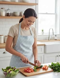 USE Wooden Chopping Board for Kitchen Vegetable, Fruits Cutting Board for Kitchen Non Slip Chopping Board Wooden - [ 33 x 24cm ]