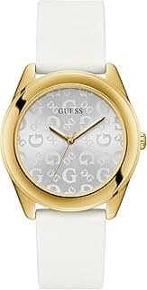 GUESS Round 40mm Black Dial Analog Women Watch - U1203L1M