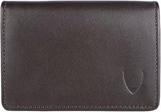 Hidesign Men's Cotton Travel Accessories (Brown, Card Case)