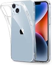 Case for iPhone 13 Silicone Case Clear Transparent Shockproof Scratch Resistant Protective Phone Soft Silicone Slim Cover for iPhone 13 (Transparent)