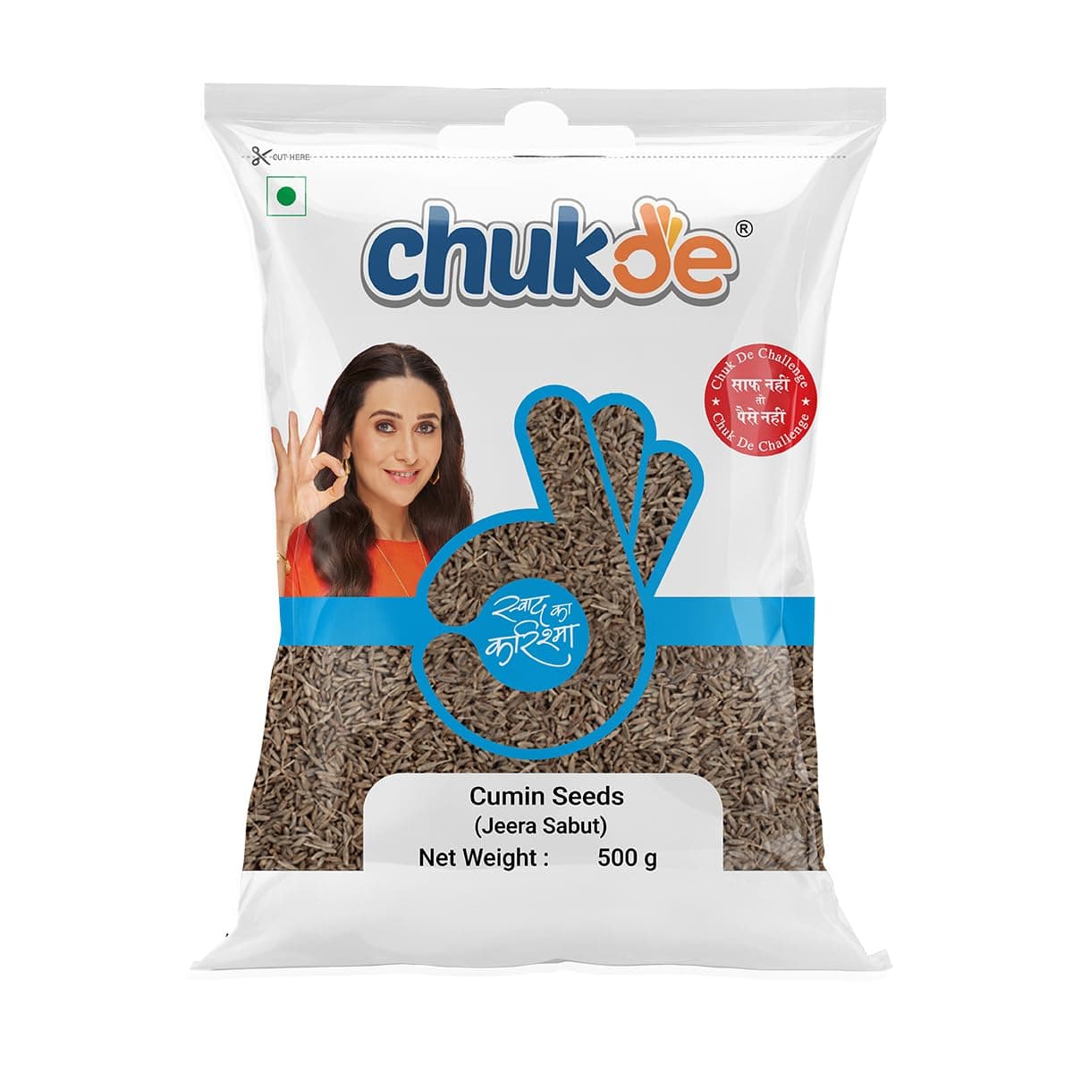 Chukde Cumin Whole (Jeera Sabut) 500gms