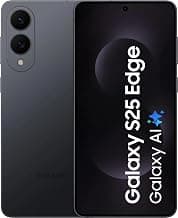 Samsung Galaxy S25 Edge 5G (Titanium JetBlack, 12GB RAM, 256GB Storage) | Snapdragon 8 Elite for Galaxy Processor | 200MP + 12MP Dual Rear Camera | 6.66-inch HD+ AMOLED Display | 3900mAh Battery | 5G