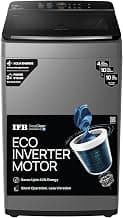 IFB 9kg 5 star with DeepClean Technology AI Powered Fully Automatic Top Load Washing Machine Eco Inverter Motor 10 Wash Programs Inbuilt Wheels Soak Activmix (4 Yr Warranty TL901AG1ID Anthracite Grey)