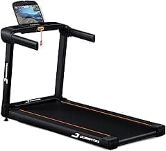 Durafit91™ Ace 4.5 HP Peak BLDC Motorized Treadmill |16 Km/Hr Max Speed | 120 Kg User Weight | Manual Foldable | Bluetooth Speaker | Wynd app | Home use