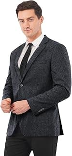SaintX Men's Premium Formal Blazer || Stretchable Triple Blend Fabric || Slim Fit || Fully Lined || Versatile Stylish Coat for Men || Professional Jacket || All Purpose
