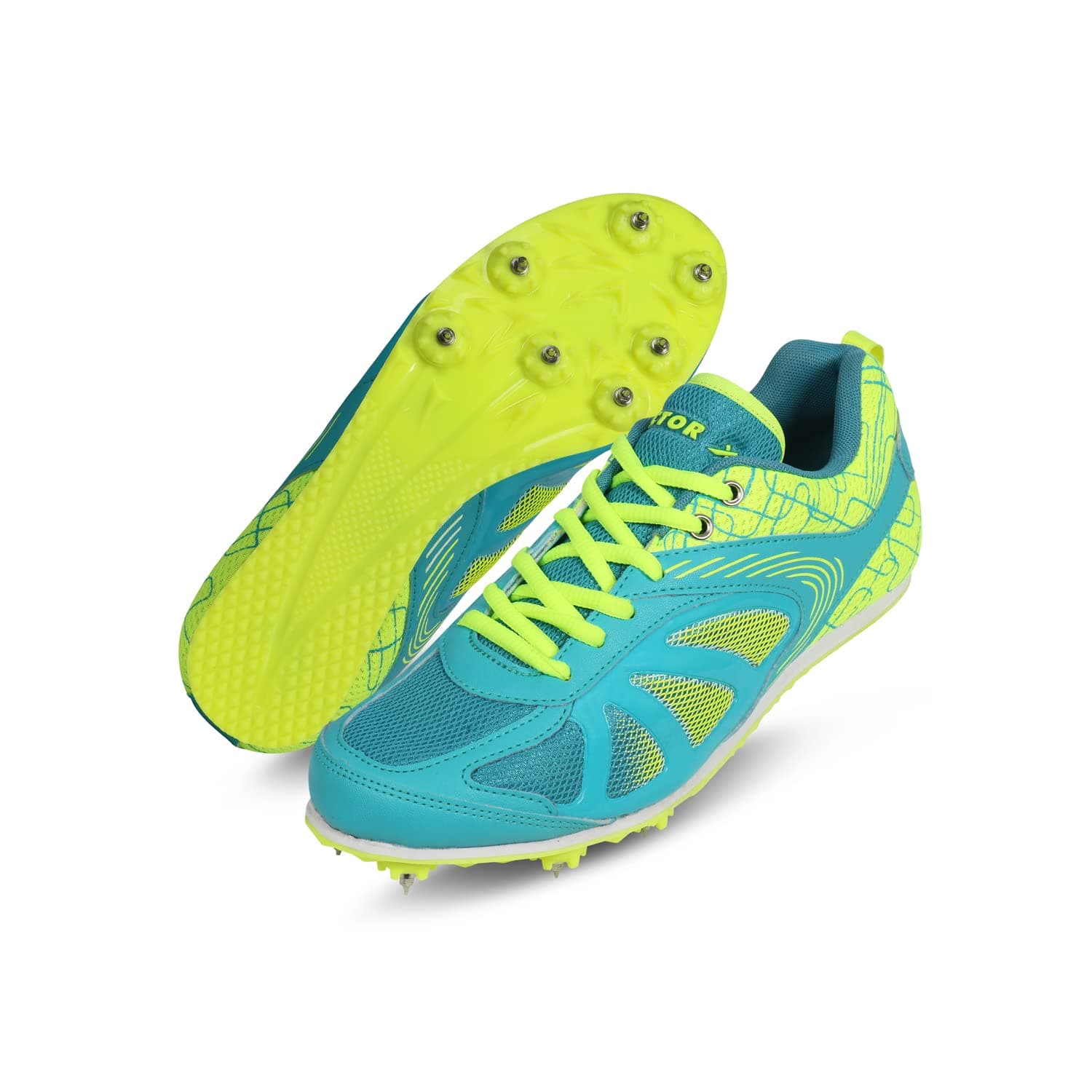 Vector X High-Performance Outdoor Running/Athletic Track and Field Shoes with Removeable Spike|Durable Sports Footwear Shoe for Adult, Men Women & Boys Kids