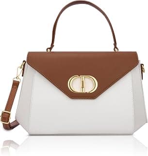 Lavie Signature Women's Brooks Flap Satchel Bag | Satchel Handbag for Work | Ladies Purse | Stylish Shoulder Bag | Gift for Women