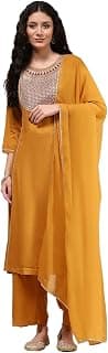 BIBA Womens Kurta, Bottom, Dupatta