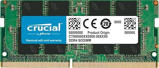 Crucial RAM 16GB DDR4 2666 MHz CL19 Laptop Memory CT16G4SFRA266