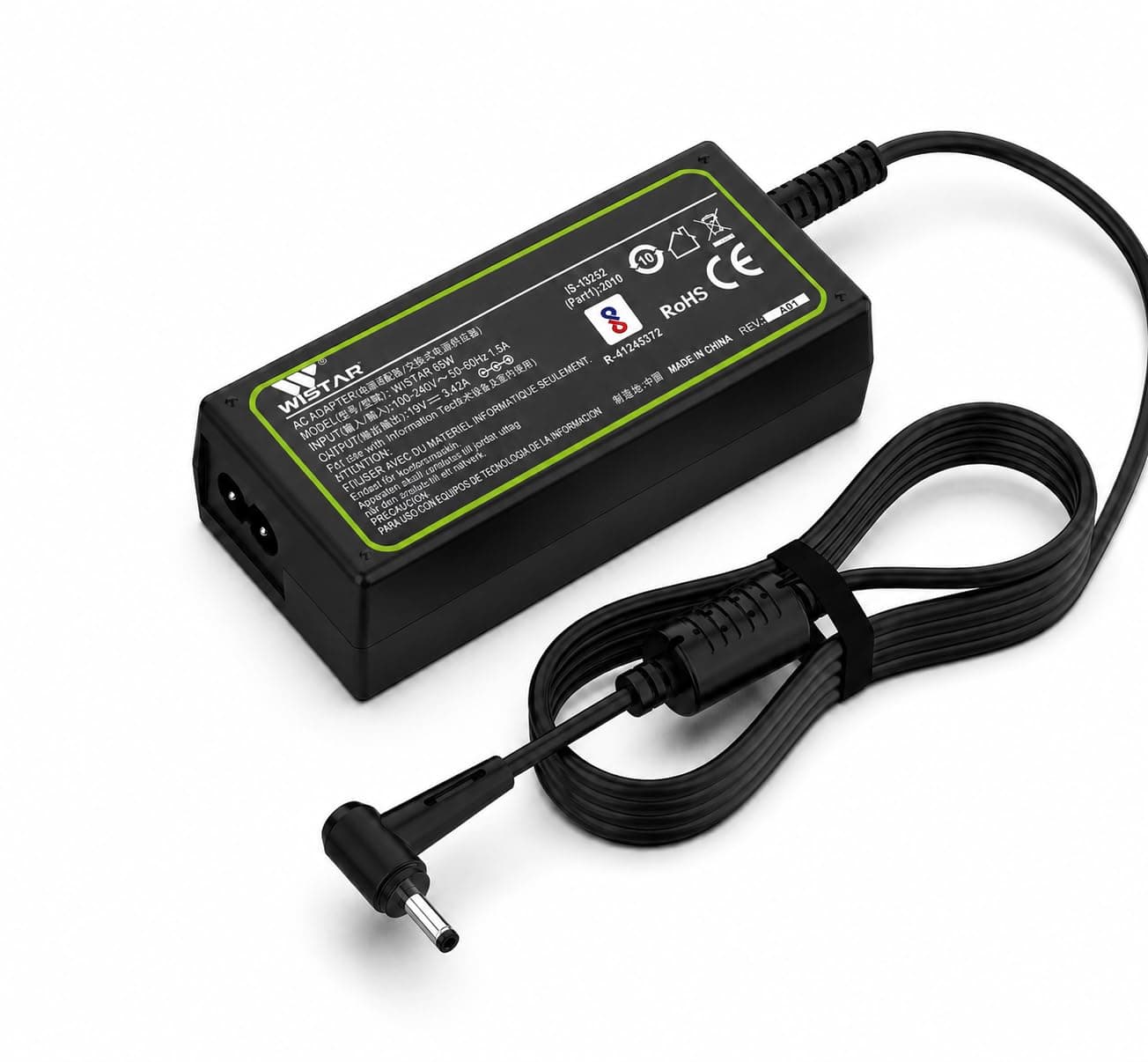 WISTAR 65W Laptop Charger for Asus VivoBook flip 14 15 17 F412 F512 X512 F412DA F512DA F512JA F512FA X512FA X512DA:X512DA-BT2020RL BR7N4 F412DA-WS33 F512DA-EB51 WH31 RS51 NH77 PB31-BL F512JA-AS34