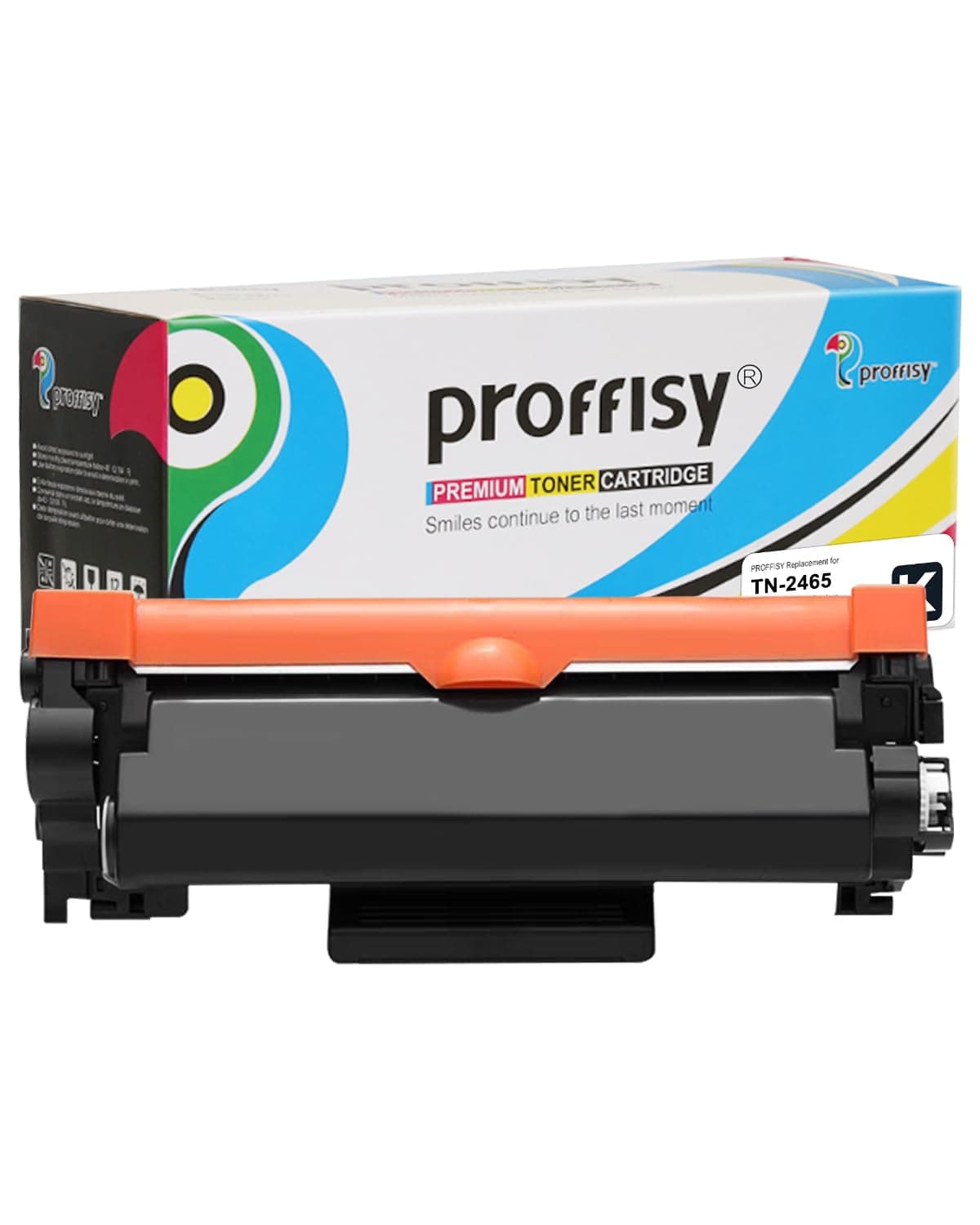 proffisy TN-2465 Toner Cartridge, Easy Refill TN-2465 Toner Cartridge | Compatible with Brother DCP-L2531DW, HL-L2351DW, 3000 Pages, AAA-Grade Quality Toner Cartridge, for Home & Office (1pcs)