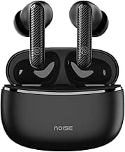 Noise Aura Buds in Ear Truly Wireless Earbuds with 60H of Playtime, Quad Mic with ENC, Dual Device Pairing, Instacharge(10 Min=150 Min),12Mm Polymer Composite Driver,BT V5.3(Aura Black)