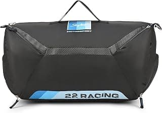 Skybags Endeavr Polyster Duffle Bag 52 cm Cabin Size Small (Black & Blue)