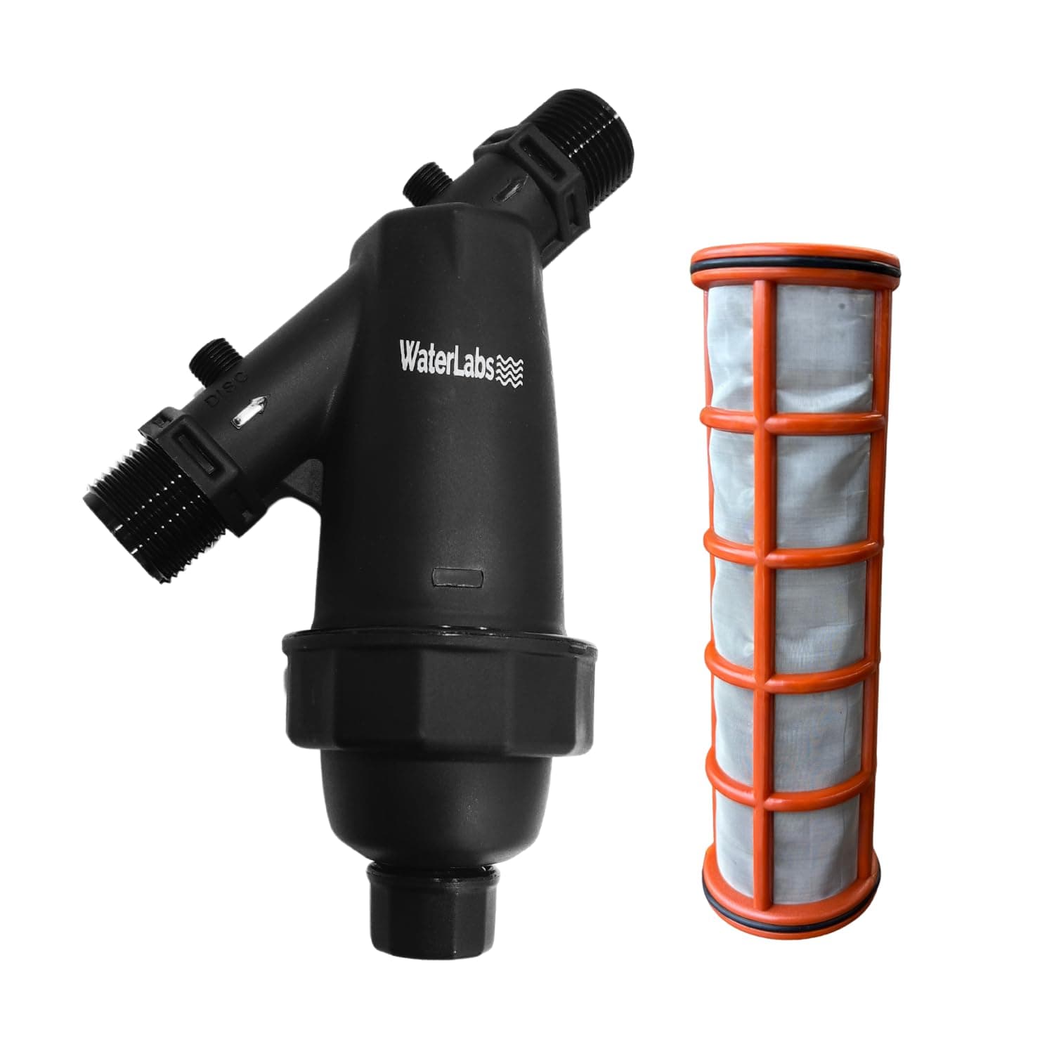 WaterLabs WL0925 Double Mesh Water Tank Filter | 37 Micron | SS 400 Grade Stainless Steel Mesh | UV Stabilized Material | 1 Year Warranty | Cleans Sand, Dirt & Sediments (1" Filter | 25MM)