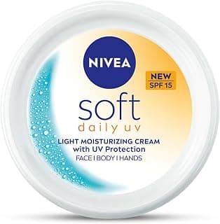 NIVEA Soft Daily UV Light Moisturising Cream with SPF-15, 50ml