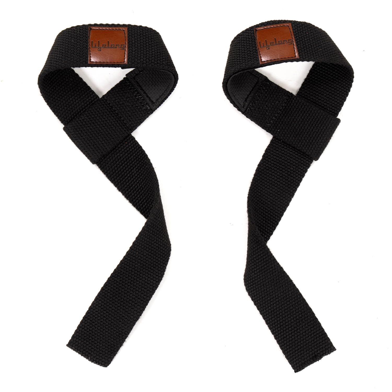 Lifelong Weight Lifting Straps for Gym | Non-Slip Grip Support for Men & Women | Soft Padded Wrist Wraps | Durable Nylon Strap for Deadlifts, Powerlifting, Strength Training | Gym Accessories