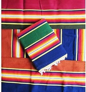 AYUS Solapuri Cotton Carpet Galicha Rug Dari Satranji (Multicolour, 55 X 85 Inch, Pack of .1)