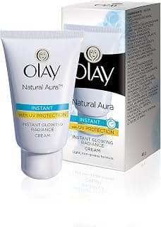 Olay 2 X Olay Natural White Instant Glowing Fairness Cream Uv Protection - 40gm