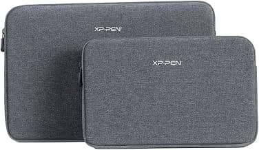 XP-Pen ACJ09 Carry Protective Bag Portable Protective Case Suitable for Any 10x6 inch Tablet Including XP-Pen Deco Fun L, Deco 01 V2, Deco Pro S, Star G960S & S Plus, Star 03 V2, Grey