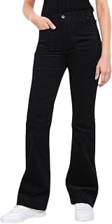 Wrangler Women Black Flared Fit High Rise No Fade Jeans