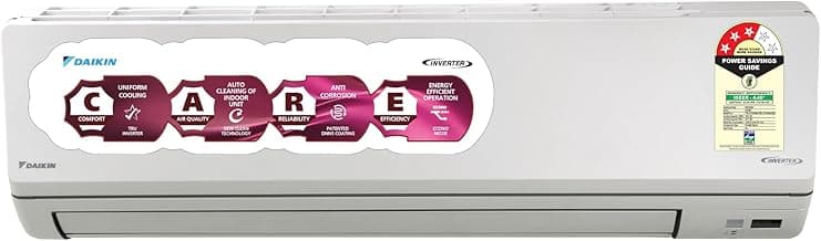 DAIKIN 2.0 Ton 3 Star Inverter Split AC (Copper, PM2.5 Filter, FTKL71XV16, White)