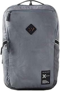 Wildcraft Seeker 4 Compartment Laptop Backpack 23 L - Grey Topographic