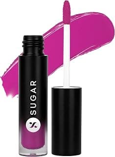 SUGAR Cosmetics Mousse Muse Lip Cream | Lasts 24+ Hrs | Creamy Mousse Lipstick | Waterproof & Smudgeproof | 5ml - 02 Pinkie