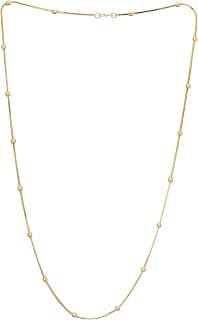 Shreyadzines Gold Plated Traditional Design Long Necklace/Chain for Women and Girls